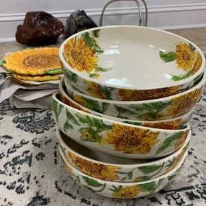 Sunflower Bowls (set of six)